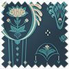 Tangier, Deep Blue - Roller Blind